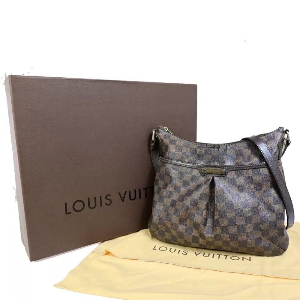 AUTHENTICITY GUARANTEED LOUIS VUITTON Bloomsbury PM Shoulder Bag Damier